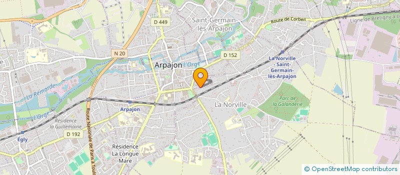 localisation de l'entreprise MONSIEUR MARIO GRUMEZA  LA NORVILLE