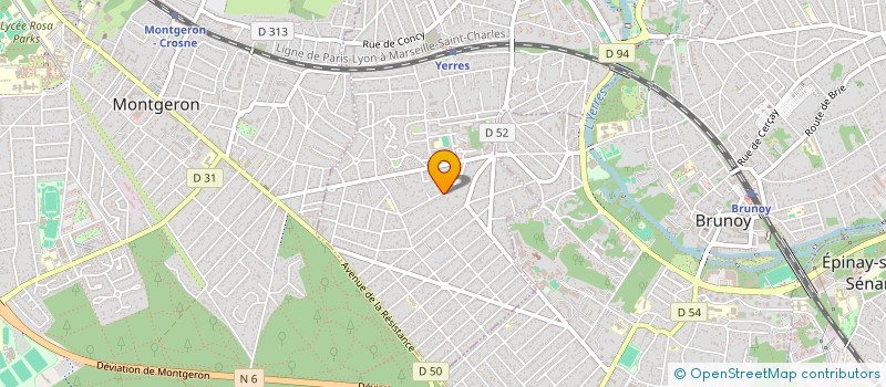 localisation de l'entreprise MONSIEUR MARIO GUERRIERO  YERRES