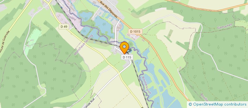 localisation de l'entreprise MONSIEUR MARIO HERBET  MONCHAUX-SORENG