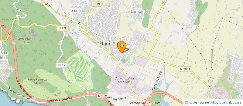 localisation de l'entreprise MONSIEUR MARIO HOARAU à L'ETANG-SALE