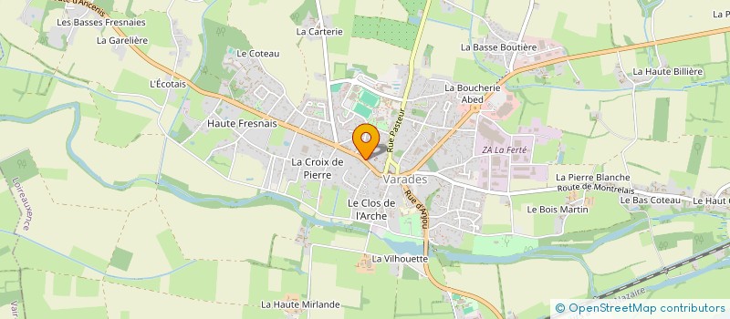 localisation de l'entreprise MONSIEUR MARIO HUE  LOIREAUXENCE