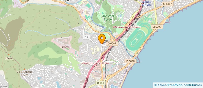 localisation de l'entreprise MONSIEUR MARIO IARIA à VILLENEUVE-LOUBET