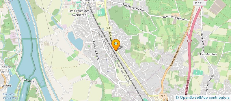 localisation de l'entreprise MONSIEUR MARIO ITRI  SAINT-MAURICE-L'EXIL