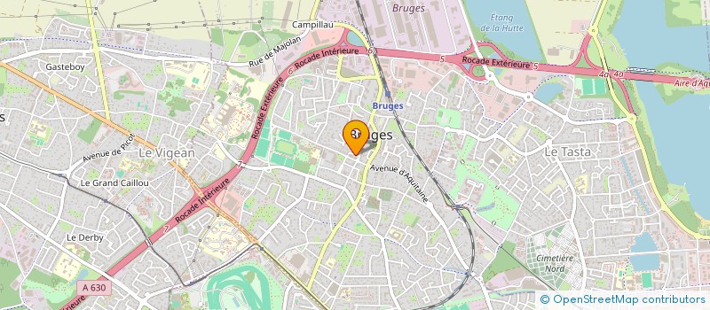 localisation de l'entreprise MONSIEUR MARIO JORGE BAPTISTA ALVES  BRUGES