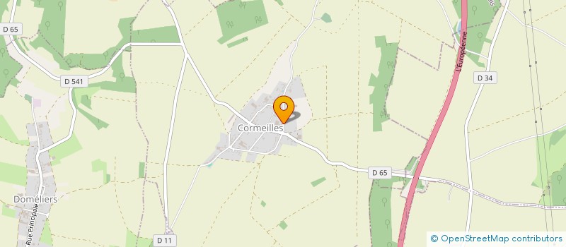 localisation de l'entreprise MONSIEUR MARIO JORGE FLORES PEREIRA  CORMEILLES