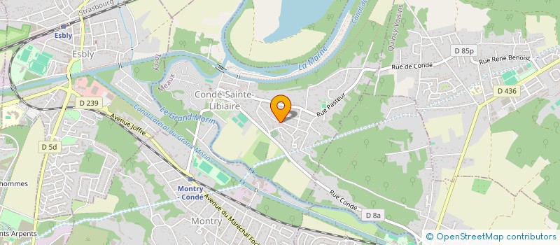 localisation de l'entreprise MONSIEUR MARIO JORGE GONCALVES  CONDE-SAINTE-LIBIAIRE