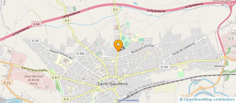 localisation de l'entreprise MONSIEUR MARIO JOSE FERNANDES MARTINS à SAINT-GAUDENS