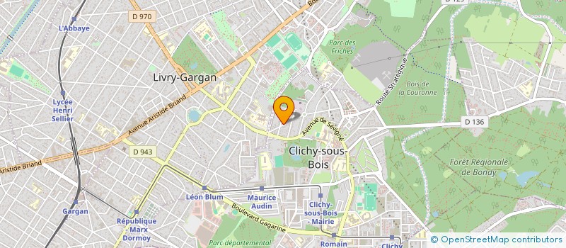 localisation de l'entreprise MONSIEUR MARIO-JOSE LAGES CERQUIDO à CLICHY-SOUS-BOIS