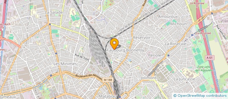 localisation de l'entreprise MONSIEUR MARIO JOUANNET à TOULOUSE