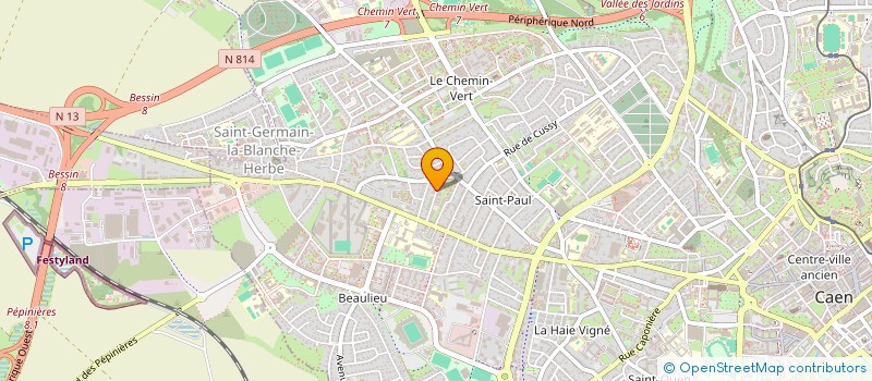 localisation de l'entreprise MONSIEUR MARIO KHOURI KLINK à CAEN
