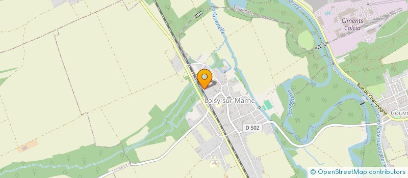 localisation de l'entreprise MONSIEUR MARIO KIEZER  LOISY-SUR-MARNE