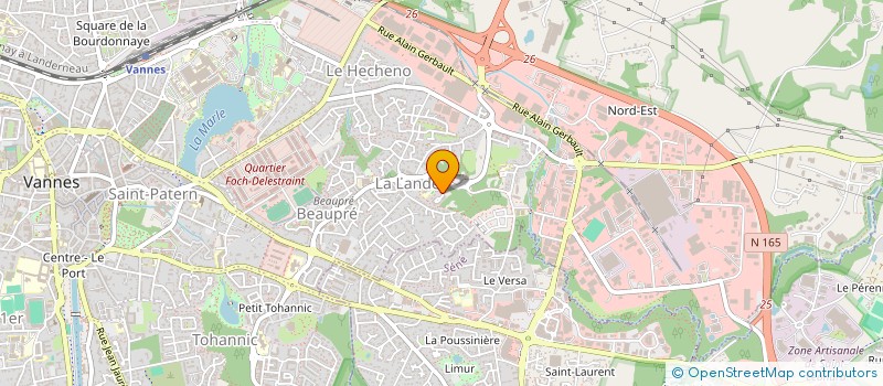 localisation de l'entreprise MONSIEUR MARIO KIKONDA à VANNES
