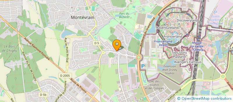 localisation de l'entreprise MONSIEUR MARIO LA PORTA à MONTEVRAIN