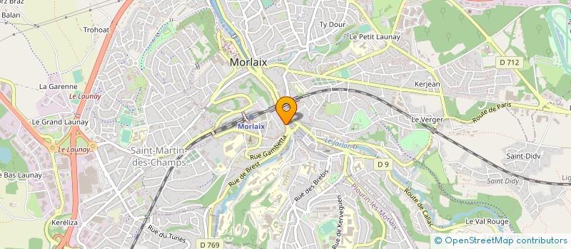 localisation de l'entreprise MONSIEUR MARIO LE GUEN à MORLAIX