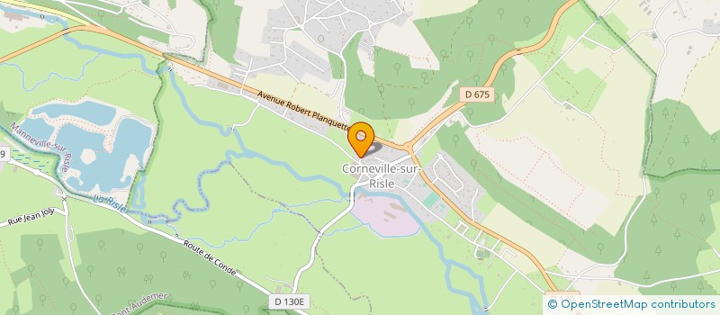 localisation de l'entreprise MONSIEUR MARIO LEFEVRE  CORNEVILLE-SUR-RISLE