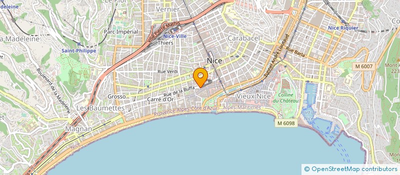 localisation de l'entreprise MONSIEUR MARIO LEPRI à NICE