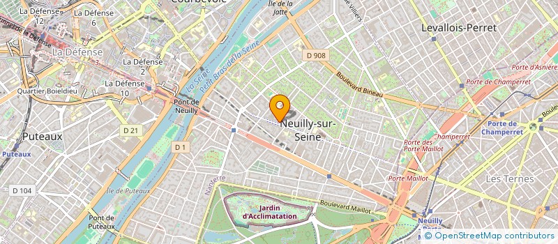 localisation de l'entreprise MONSIEUR MARIO LIBERTI VENTURO à NEUILLY-SUR-SEINE