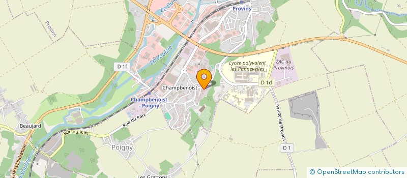 localisation de l'entreprise MONSIEUR MARIO LIVIU CORNITA  PROVINS