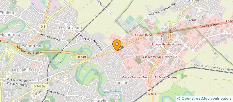 localisation de l'entreprise MONSIEUR MARIO LOISEAU à NIORT