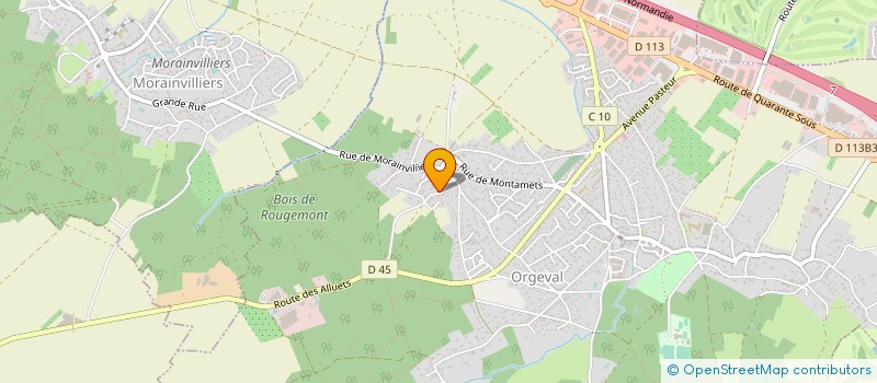 localisation de l'entreprise MONSIEUR MARIO LOMBARDI à ORGEVAL