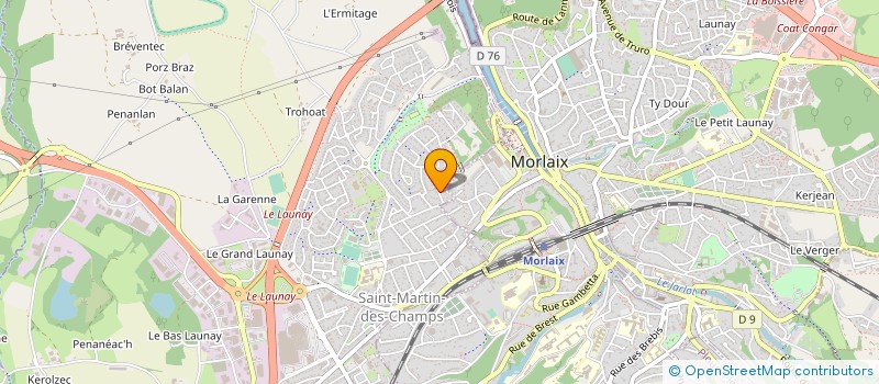 localisation de l'entreprise MONSIEUR MARIO LOTRAM  SAINT-MARTIN-DES-CHAMPS