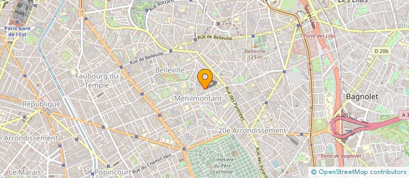 localisation de l'entreprise MONSIEUR MARIO MADONIA  PARIS