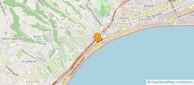 localisation de l'entreprise MONSIEUR MARIO MARAFIOTI à NICE