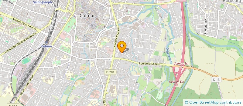 localisation de l'entreprise MONSIEUR MARIO MARCIANO à COLMAR