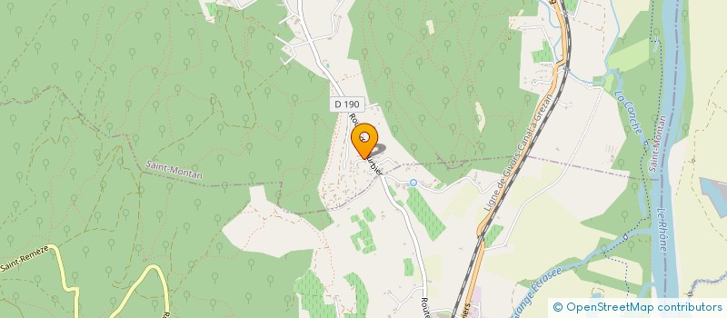 localisation de l'entreprise MONSIEUR MARIO MARINHEIRO SALVADOR  SAINT-MONTAN