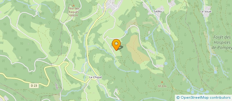 localisation de l'entreprise MONSIEUR MARIO MATHONET  BAN-DE-LAVELINE