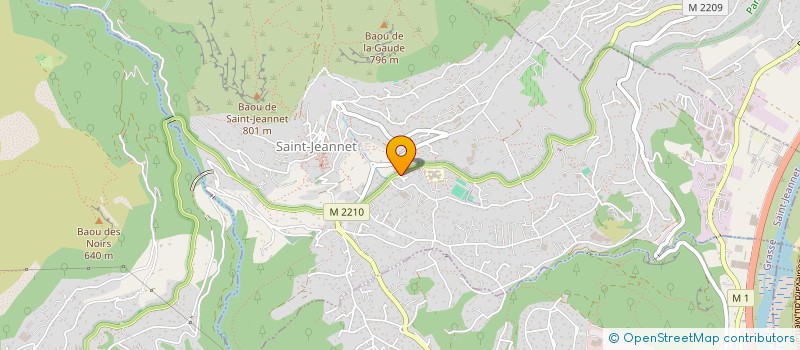 localisation de l'entreprise MONSIEUR MARIO MENDES  SAINT-JEANNET