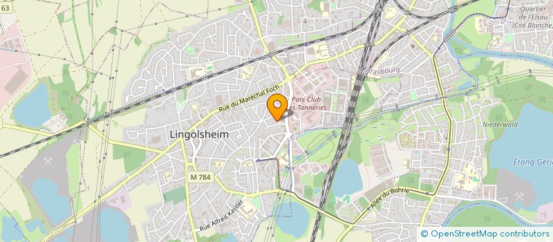 localisation de l'entreprise MONSIEUR MARIO MIHAI  STRASBOURG