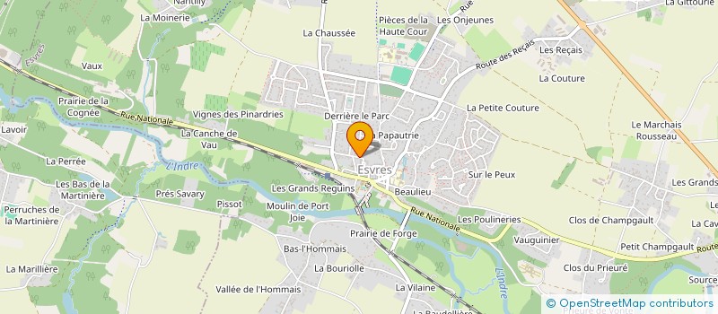 localisation de l'entreprise MONSIEUR MARIO MINERVINI à ESVRES