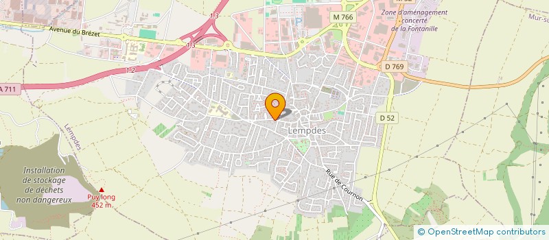 localisation de l'entreprise MONSIEUR MARIO MONCHALIN  LEMPDES