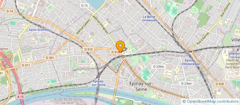 localisation de l'entreprise MONSIEUR MARIO MONTEIRO PINTO à EPINAY-SUR-SEINE