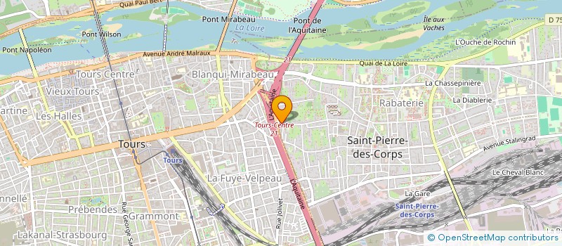 localisation de l'entreprise MONSIEUR MARIO NASLIS  SAINT-PIERRE-DES-CORPS