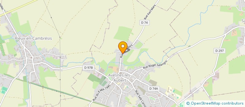 localisation de l'entreprise MONSIEUR MARIO NOLIN  AVESNES-LES-AUBERT