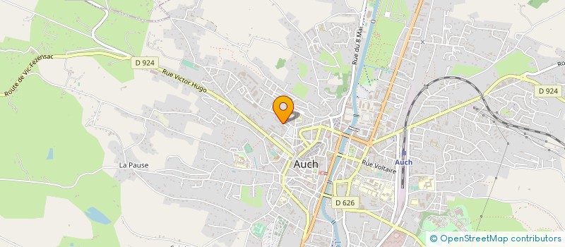 localisation de l'entreprise MONSIEUR MARIO ORSELLY  AUCH