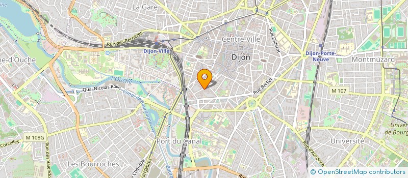 localisation de l'entreprise MONSIEUR MARIO OSMANI à DIJON