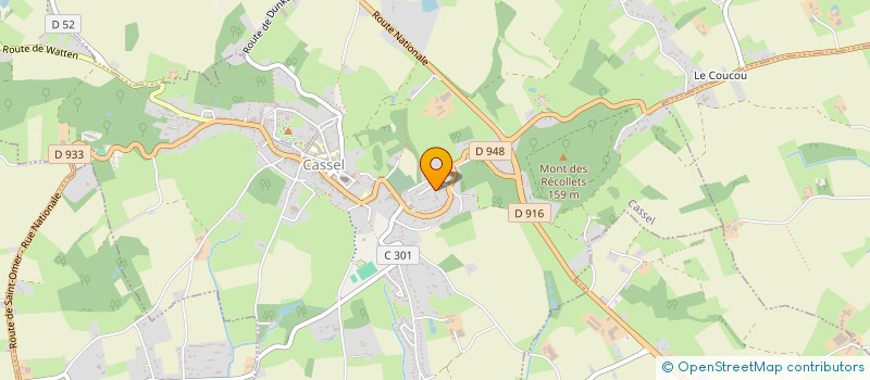 localisation de l'entreprise MONSIEUR MARIO PAON  BAVINCHOVE