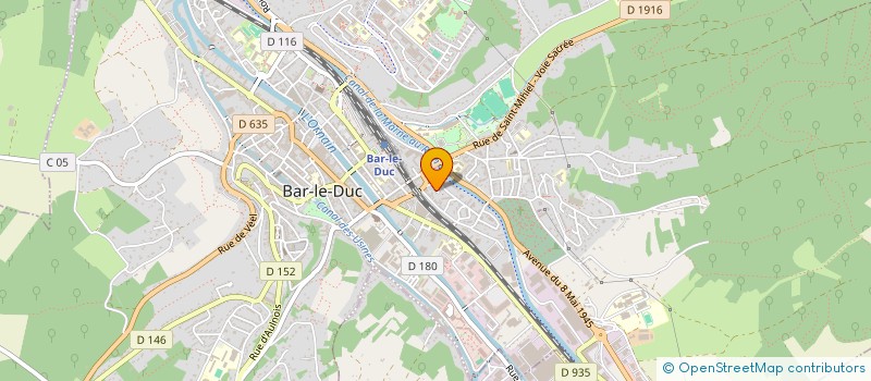 localisation de l'entreprise MONSIEUR MARIO PARUTTO à BAR-LE-DUC