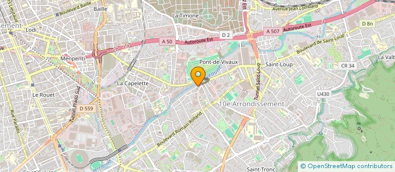 localisation de l'entreprise MONSIEUR MARIO PASSARELLI FILS à MARSEILLE