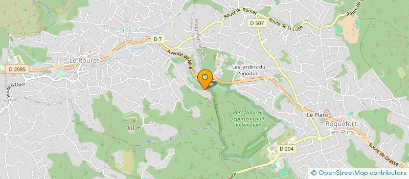 localisation de l'entreprise MONSIEUR MARIO PEDROSA D'OLIVEIRA à LE ROURET