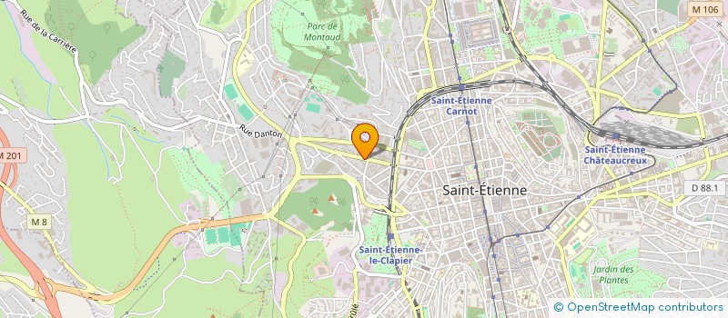localisation de l'entreprise MONSIEUR MARIO PELLICIARI à SAINT-ETIENNE