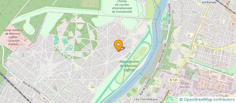 localisation de l'entreprise MONSIEUR MARIO PESSARIS  MAISONS-LAFFITTE