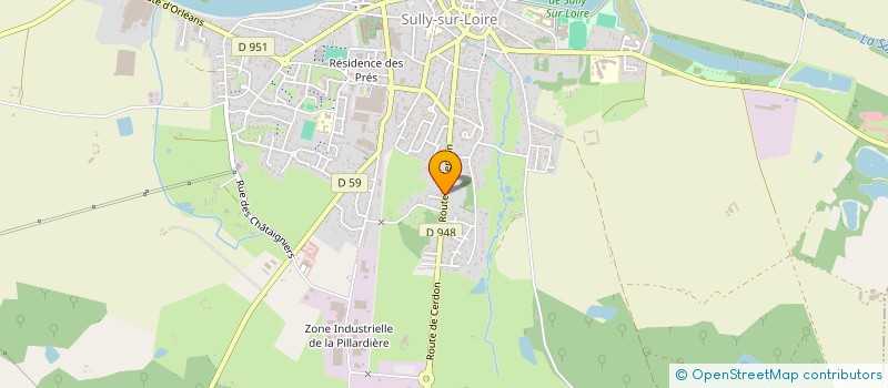 localisation de l'entreprise MONSIEUR MARIO PINTO à SULLY-SUR-LOIRE