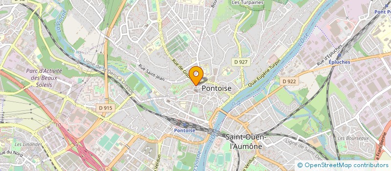 localisation de l'entreprise MONSIEUR MARIO PORATO  PONTOISE