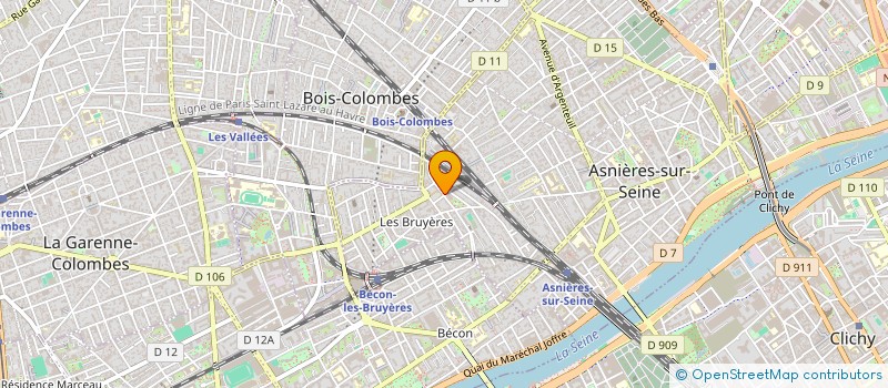 localisation de l'entreprise MONSIEUR MARIO RANA DAS NEVES à ASNIERES-SUR-SEINE