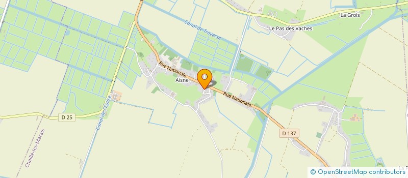 localisation de l'entreprise MONSIEUR MARIO REBUS  CHAILLE-LES-MARAIS