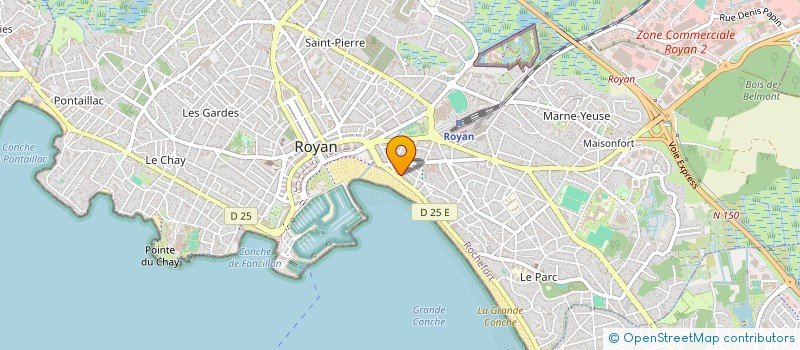 localisation de l'entreprise MONSIEUR MARIO REQUENA  ROYAN